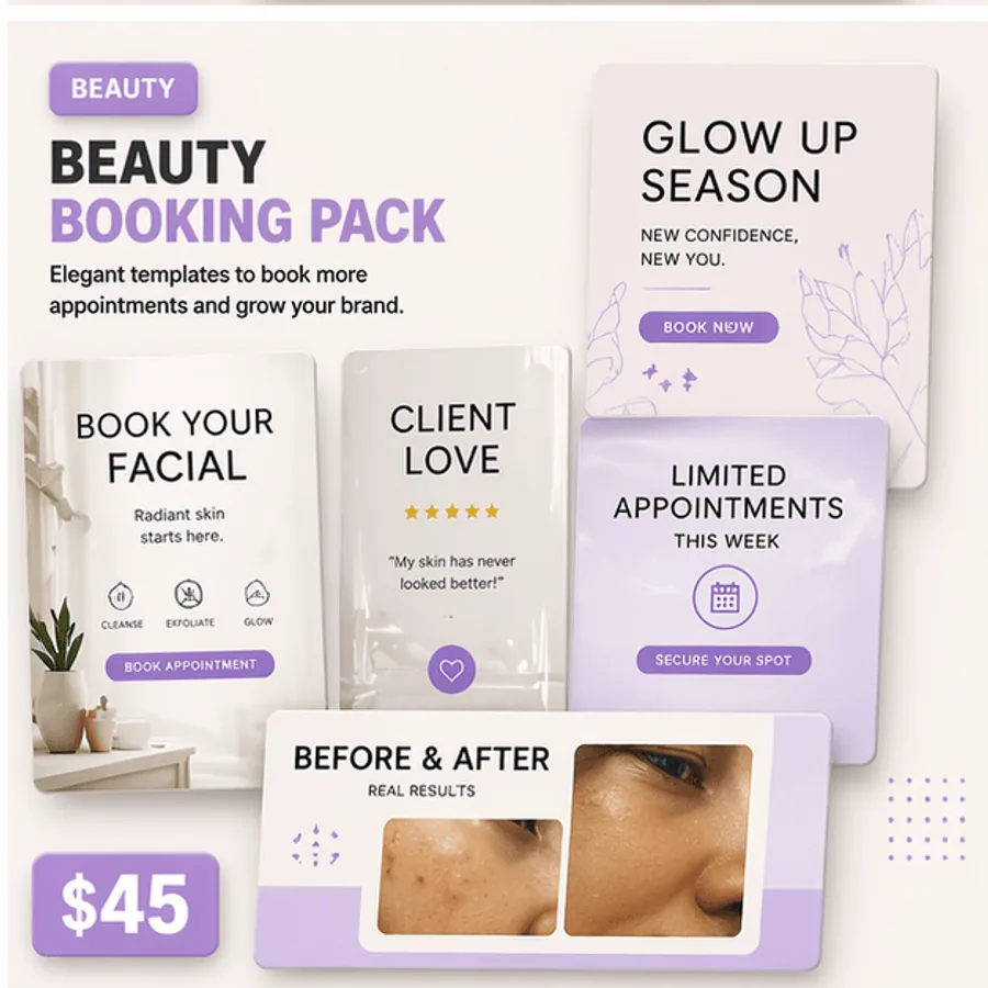 Fill Beauty Appointments preview