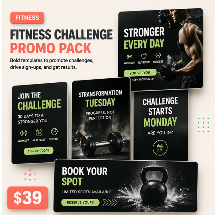 Promote a Fitness Challenge preview