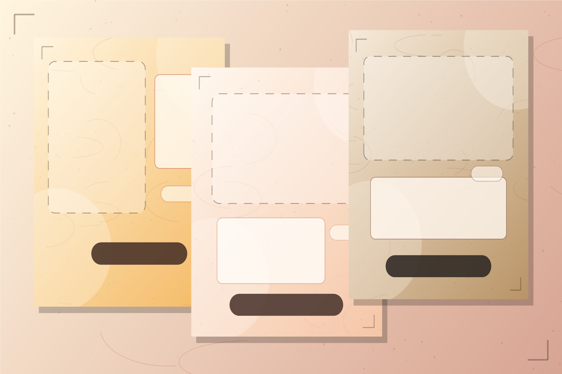 Restaurant specials campaign image collage