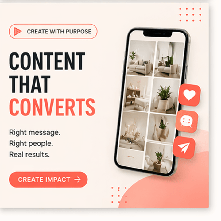 Fitness lead generation social media content preview