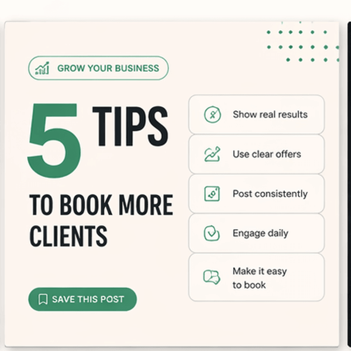 Landscaping and lawn care goal set previews with outdoor service mockups